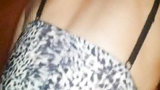 Жена в чёрных чулках трахается со своим мужем в анальную дырку